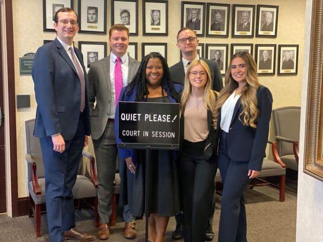 Today is the day our summer associates have been working toward all summer: Mock Trial! Good luck to you all! @miamilawschool @fsucollegeoflaw @fiu_law @stetsonlawschool @alabamalaw

#RKSummerAssociates #SummerAssociates #MockTrial #RumbergerKirk #FutureLawyers #LawStudents